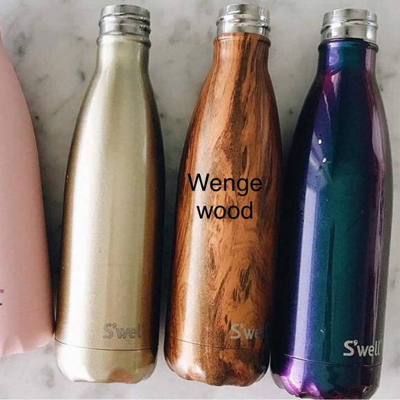 S’well insulated stainless steel water bottle 17 oz/500 ml - Wenge Wood - Picture 8 of 9